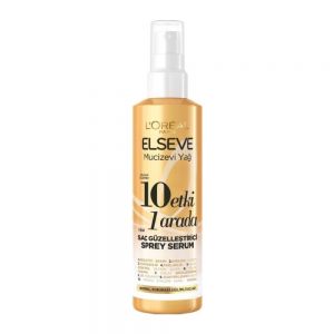 اسپری مو تقویت کننده لورآل L'Oreal مدل Miraculous Oil مناسب موهای خشک و معمولی حجم 150 میل
