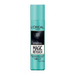 اسپری کانسلیر رنگ مو لورال L'Oreal سری Magic Retouch مدل Negro Preto رنگ سیاه حجم 75 میل