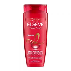 شامپو مناسب موهای رنگ شده لورآل L'Oreal مدل Color Vive حجم 450 میل