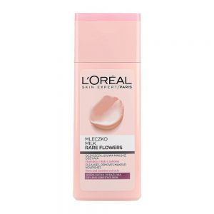 شیر پاک کننده پوست لورآل L'Oreal مدل Rare Flowers مناسب پوست خشک و حساس حجم 200 میل