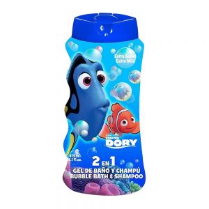 شامپو سر و بدن کودک لورنی Lorenay مدل Finding Dory طرح جلد در جستجوی دوری حجم 475 میل