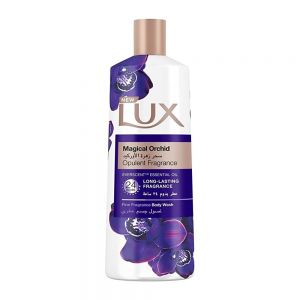 شامپو بدن لوکس Lux مدل Magical Orchid حاوی روغن گیاه اًریس حجم 600 میل