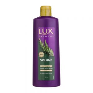 شامپو حجم دهنده موی سر لوکس Lux مدل Volume موهای سبک و حجیم حجم 400 میل