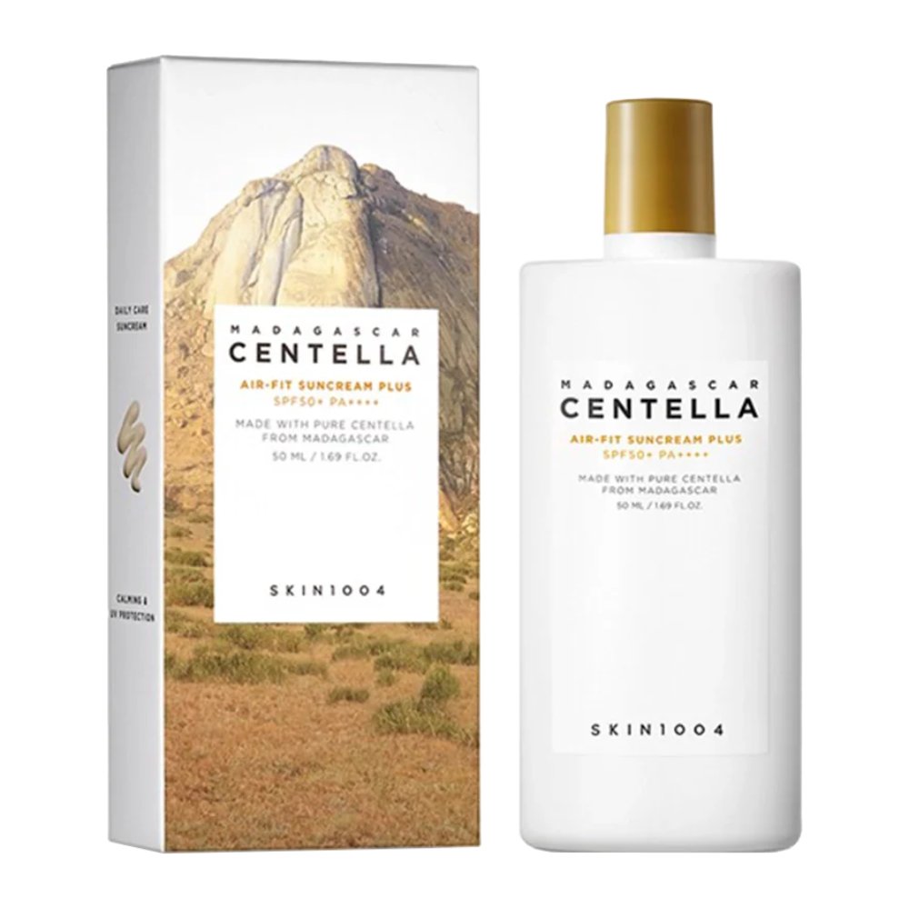 ضد آفتاب رنگی Madagascar Centella مدل Air Fit حاوی SPF50 حجم 50 میل