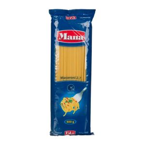 ماکارونی رشته ای مانا Mana مدل 2.7 وزن 600 گرم