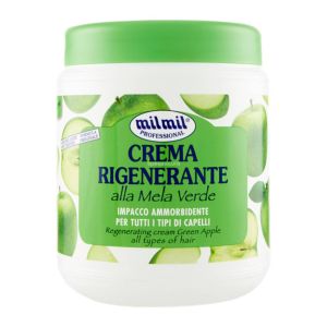 ماسک مو تغذیه کننده میل میل Milmil مدل Mela Verde حاوی عصاره سیب سبز حجم 1000 میل