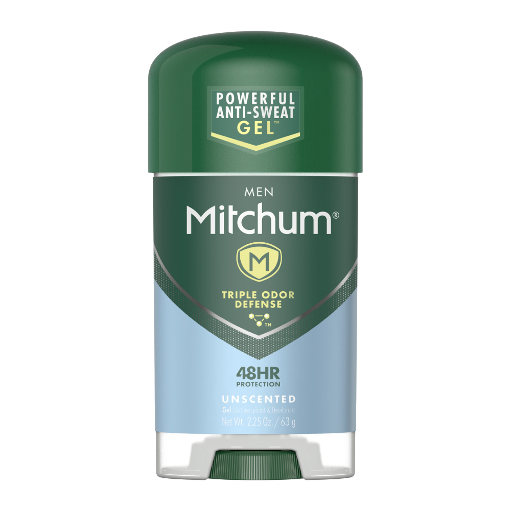 ژل دئودرانت میچام Mitchum مدل Oxygen Unscented بدون بو مناسب مردان حجم 63 گرم