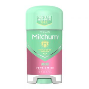 ژل دئودرانت میچام Mitchum مدل Powder Fresh مناسب بانوان حجم 63 گرم