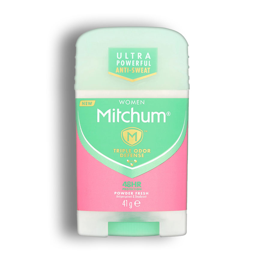 استیک دئودورانت Mitchum مدل Triple Odor Defense Powder Fresh زنانه 41 گرم
