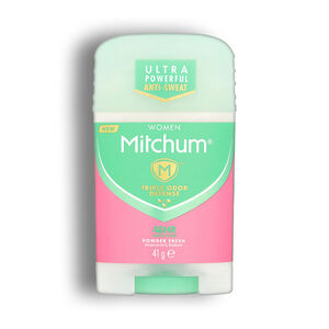 استیک دئودورانت Mitchum مدل Triple Odor Defense Powder Fresh زنانه 41 گرم