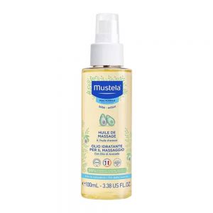 روغن ماساژ بچه موستلا Mustela مدل Avocado Oil حاوی عصاره آووکادو حجم 100 میل
