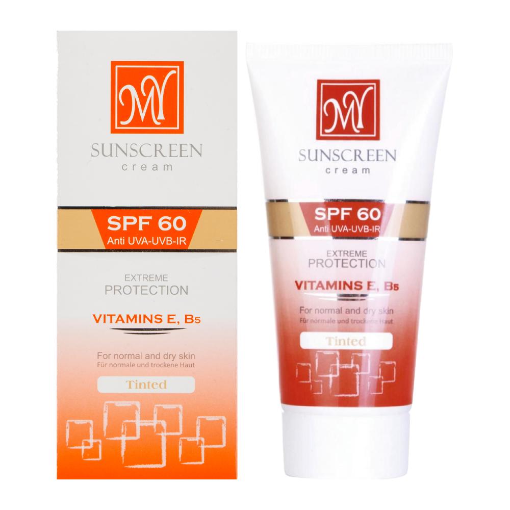 کرم ضد آفتاب رنگی مای My مدل Tinted حاوی SPF60 حجم 50 میل