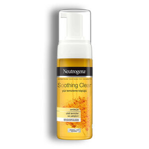 موس شستشوی صورت Neutrogena سری Soothing Clear حاوی عصاره زردچوبه حجم 150 میل