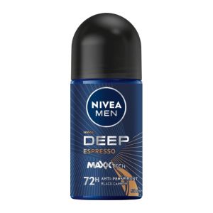 مام رول مردانه نیوآ Nivea مدل Deep Espresso حاوی کربن فعال حجم 50 میل