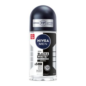مام رول مردانه نیوآ Nivea سری Black And White مدل Original حجم 50 میل