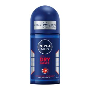 مام رول مردانه نیوآ Nivea مدل Dry Impact ماندگاری 72 ساعت حجم 50 میل