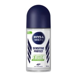 مام رول مردانه نیوآ Nivea مدل Sensitive Protect مناسب پوست حساس حجم 50 میل
