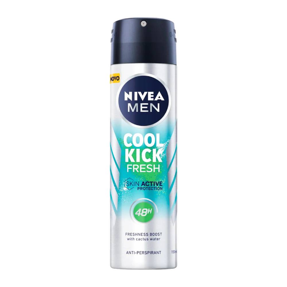 اسپری ضد تعریق مردانه نیوآ Nivea مدل Cool Kick Fresh رایحه خنک حجم 150 میل