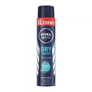 اسپری ضد تعریق مردانه نیوآ Nivea مدل Dry Fresh رایحه ماندگار حجم 250 میل