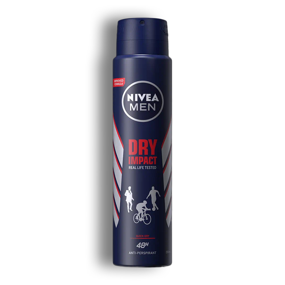 اسپری ضد تعریق Nivea مدل Dry Impact حجم 150 میل