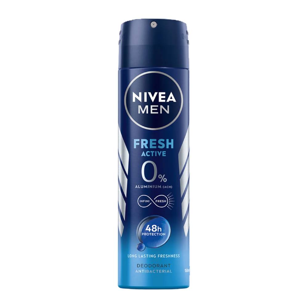اسپری ضد تعریق مردانه نیوآ Nivea مدل Fresh Active حجم 150 میل
