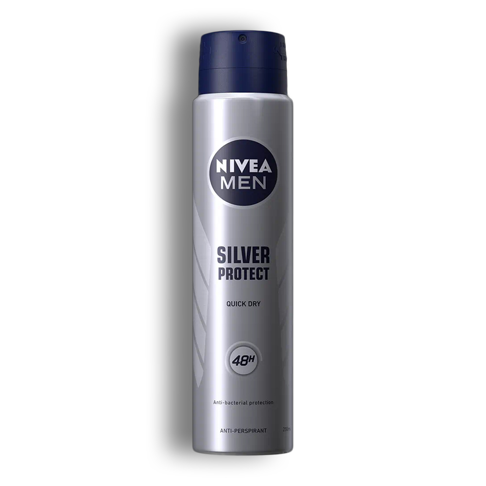 اسپری ضد تعریق Nivea مدل Silver Protect حجم 150 میل