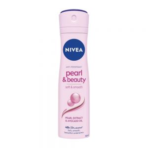 اسپری ضد تعریق زنانه نیوآ Nivea مدل Pearl And Beauty ماندگاری 48 ساعت حجم 150 میل