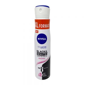 اسپری ضد تعریق زنانه نیوآ Nivea مدل Black And White Invisible Original حجم 250 میل