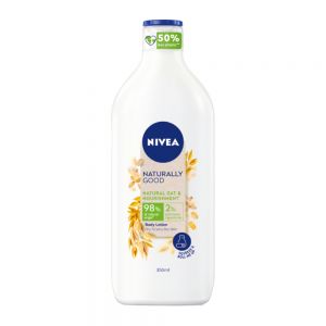 لوسیون بدن نیوآ Nivea مدل Naturally Good مناسب پوست خشک حجم 350 میل