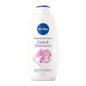 شامپو بدن نیوآ Nivea مدل Care And Diamond رایحه زنبق سفید حجم 750 میل