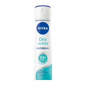 اسپری ضد تعریق بدن نیوآ Nivea مدل Dry Fresh ماندگاری 72 ساعت حجم 150 میل