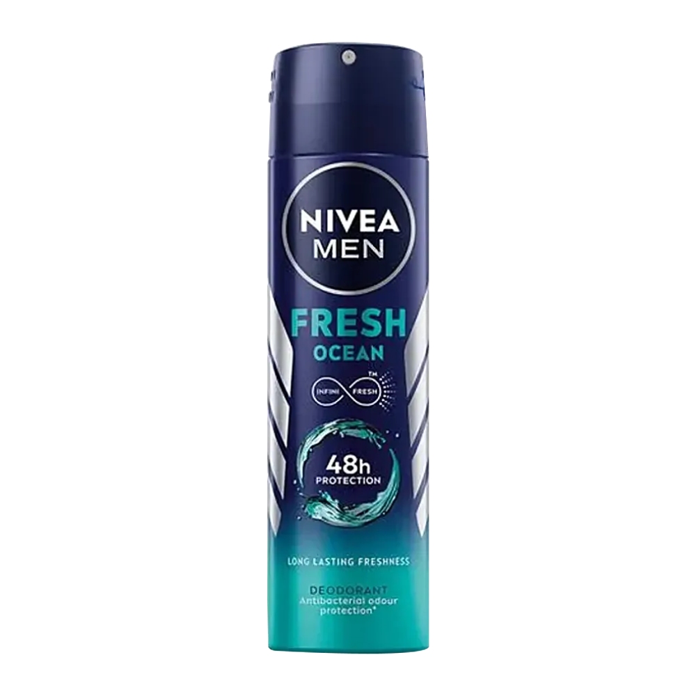 اسپری ضد تعریق بدن نیوآ Nivea مدل Fresh Ocean حجم 150 میل