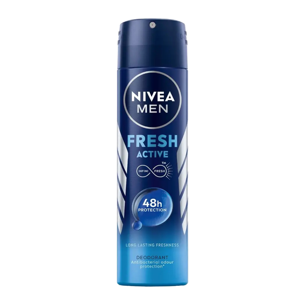 اسپری ضد تعریق مردانه نیوآ Nivea مدل Fresh Active حجم 150 میل