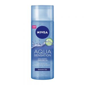 ژل شستشوی صورت نیوآ Nivea مدل Aqua Sensation مناسب پوست معمولی حجم 200 میل