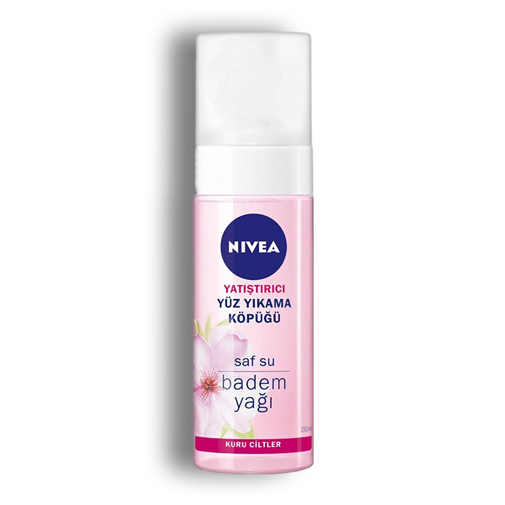 فوم تمیز کننده صورت Nivea مدل Gentle حاوی روغن بادام حجم 150 میل