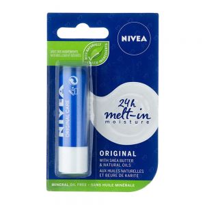 بالم لب نیوآ Nivea مدل Original Care آبرسان و نرم کننده لب وزن 4.8 گرم