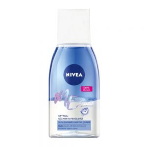 محلول پاک کننده آرایش چشم نیوآ Nivea مدل Cift Etkili حجم 125 میل