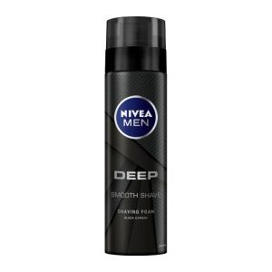 فوم اصلاح صورت نیوآ Nivea مدل Deep حاوی کربن سیاه حجم 200 میل