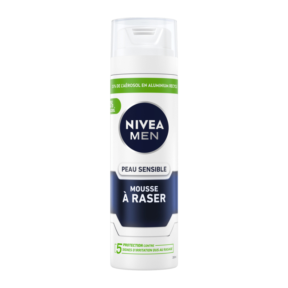 فوم اصلاح نیوآ Nivea مدل Peau Sensible حجم 200 میل