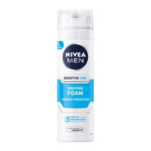 فوم اصلاح صورت نیوآ Nivea مدل Sensitive Cool خنک کننده پوست حجم 200 میل