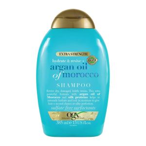 شامپو ترمیم کننده موی سر OGX مدل Argan Oil Of Morocco حاوی روغن آرگان حجم 385 میل