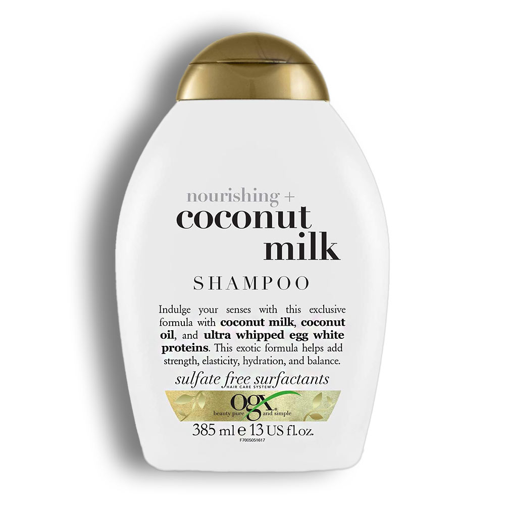 شامپو موی سر OGX مدل Nourishing + Coconut Milk حجم 385 میل