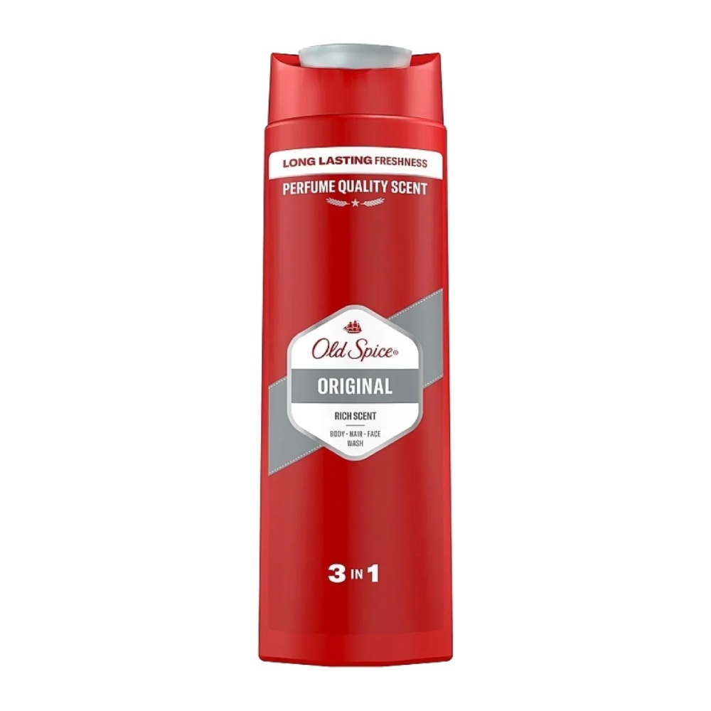 شامپو سر و بدن و صورت Old Spice مدل Original مناسب آقایان حجم 400 میل