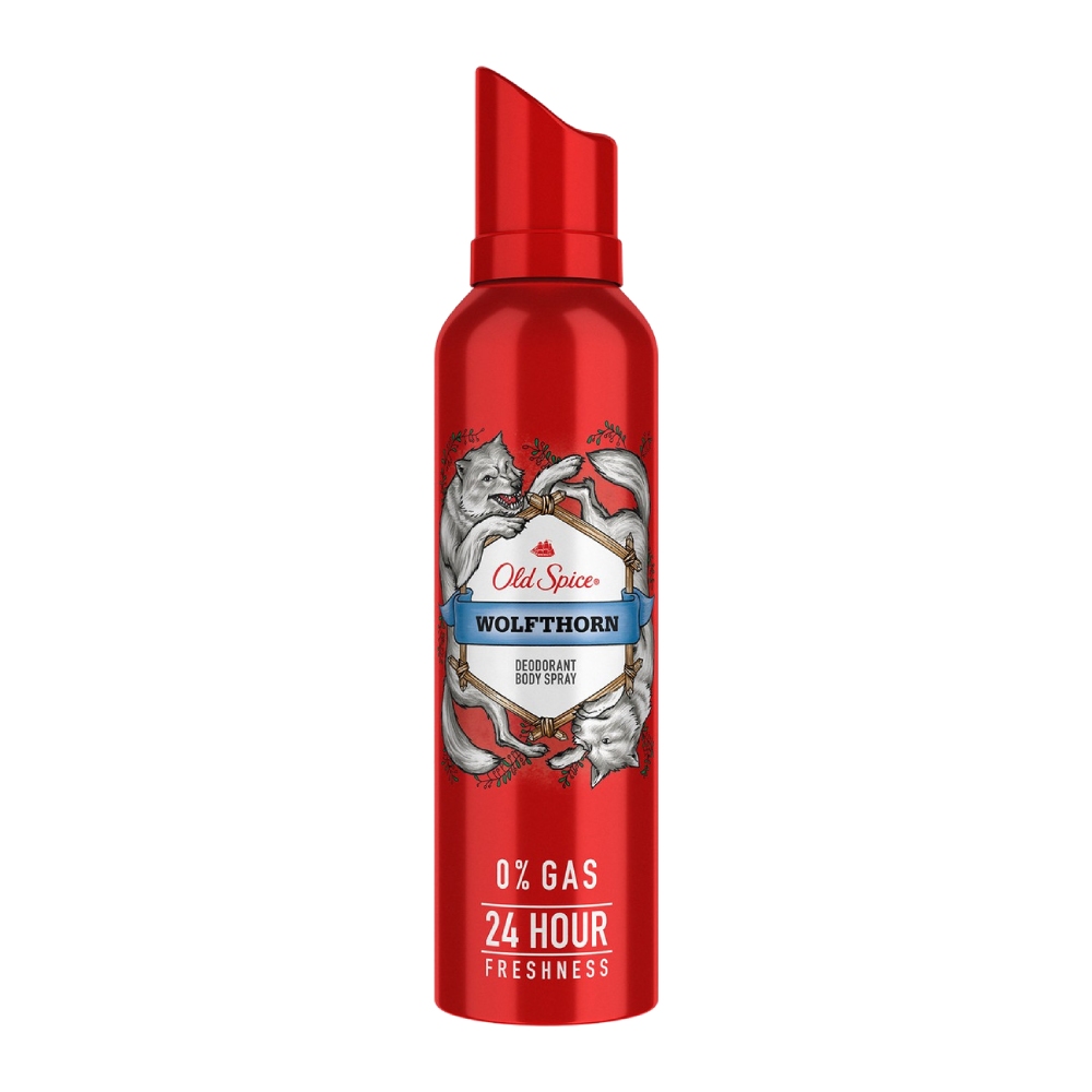 اسپری ضد تعریق Old Spice مدل Wolfthorn رایحه ماندگار حجم 140 میل