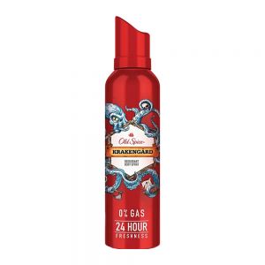 اسپری ضد تعریق Old Spice مدل Krakengard رایحه گرم و شیرن حجم 140 میل