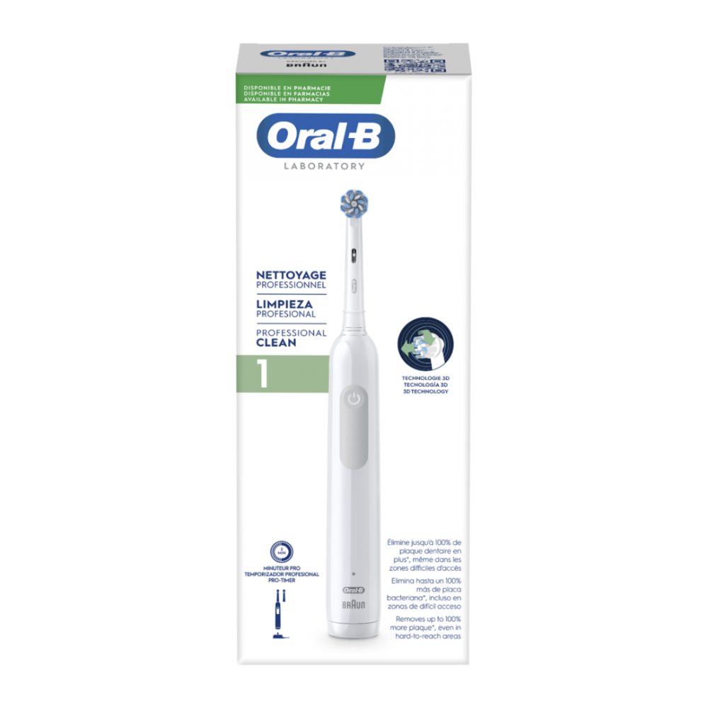 مسواک برقی اورال بی Oral-B مدل Professional Clean سری قابل تعویض بسته 1 عددی