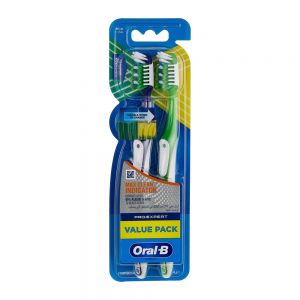 مسواک اورال بی Oral-B مدل Max Clean Indicator برس نرم بسته 2 عددی