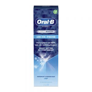 خمیر دندان سفید کننده اورال بی Oral-B مدل  Arctic Fresh حجم 75 میل