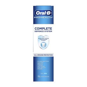 خمیر دندان اورال بی Oral-B مدل Complete Defence System حفاظت کامل از دهان و دندان وزن 110 گرم