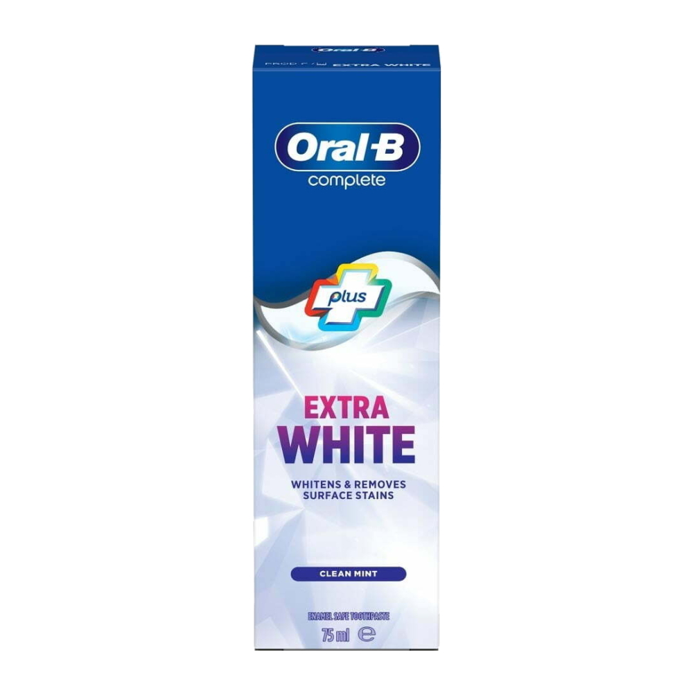 خمیر دندان سفید کننده اورال بی Oral-B مدل Extra White حجم 75 میل